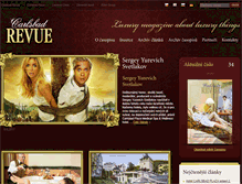 Tablet Screenshot of carlsbad-revue.cz