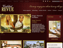 Tablet Screenshot of carlsbad-revue.com